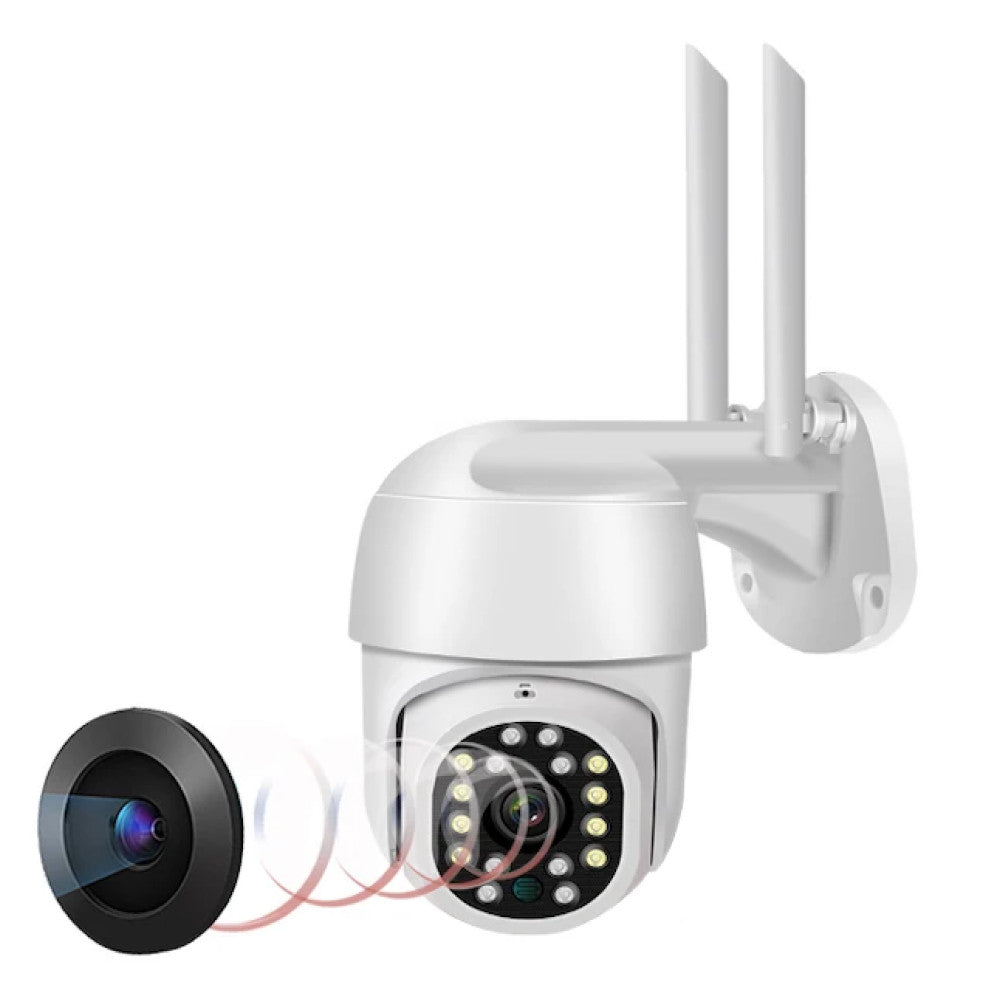 WiFi камера відеоспостереження 5Мп, HX A 1536C / Вайфай камера з датчиком руху / Вулична IP камера