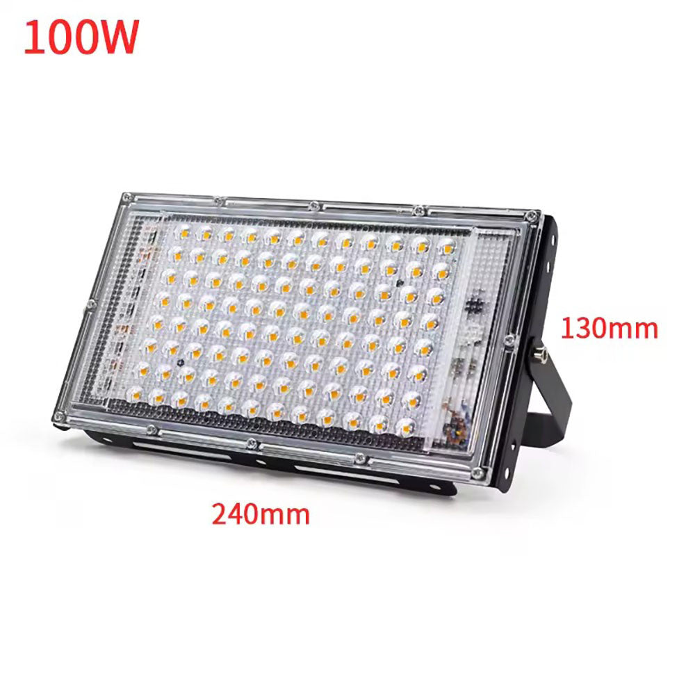 Світлодіодний прожектор 100Вт 220В / LED вуличний прожектор / Світлодіодний ліхтар настінний