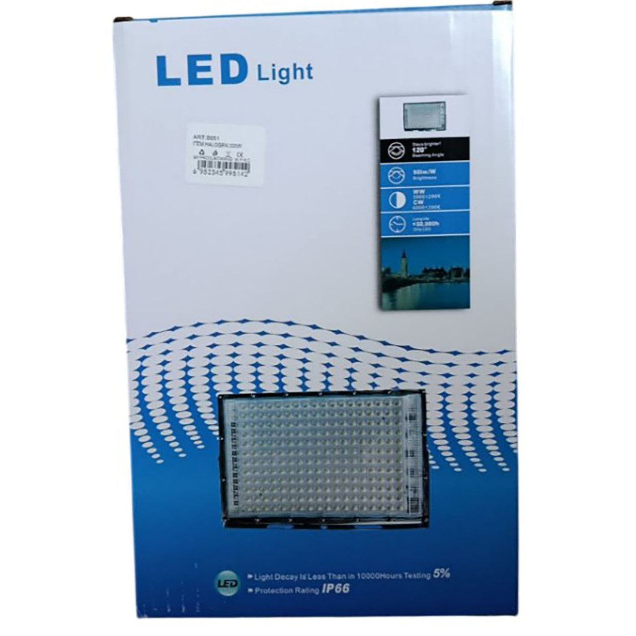 Світлодіодний прожектор 200Вт 220В / LED вуличний прожектор / Світлодіодний ліхтар настінний