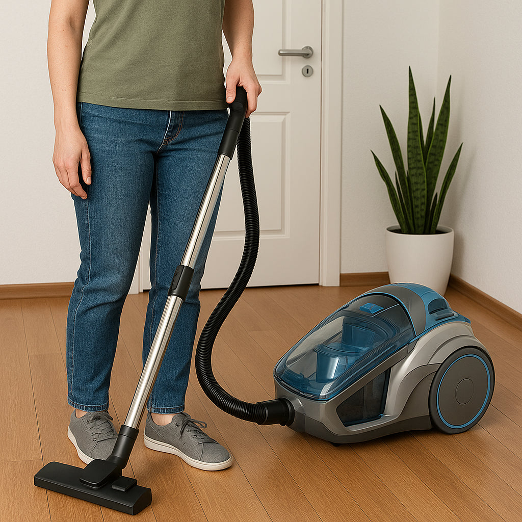 Пилосос контейнерний V-TEKK GD-1604 4000Вт / Побутовий пилосос без мішка / Потужний пилосос для дому