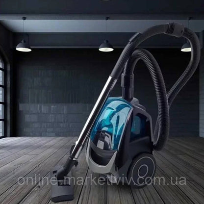 Пилосос контейнерний V-TEKK GD-1604 4000Вт / Побутовий пилосос без мішка / Потужний пилосос для дому
