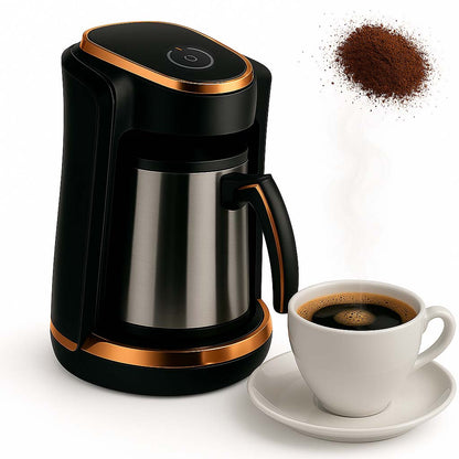 Кавоварка-турка Sokany SK-09049, 250 мл, 550 Вт / Електротурка / Турка електрична