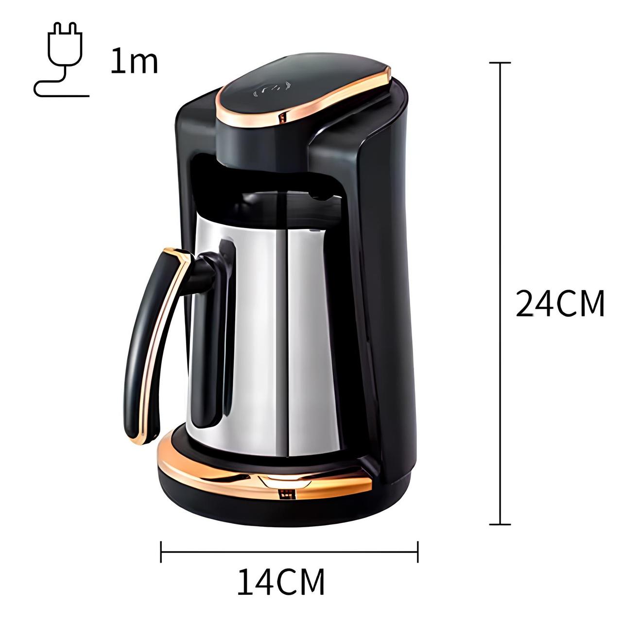 Кавоварка-турка Sokany SK-09049, 250 мл, 550 Вт / Електротурка / Турка електрична