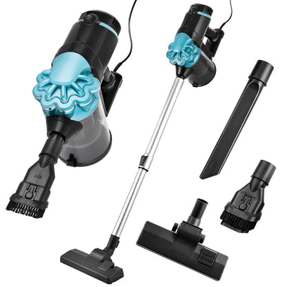 Вертикальний пилосос + 3 насадки, 5200 Вт, від мережі, GB-9904 / Ручний пилосос без мішка / Пилосос для дому