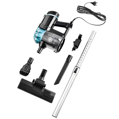 Вертикальний пилосос + 3 насадки, 5200 Вт, від мережі, GB-9904 / Ручний пилосос без мішка / Пилосос для дому