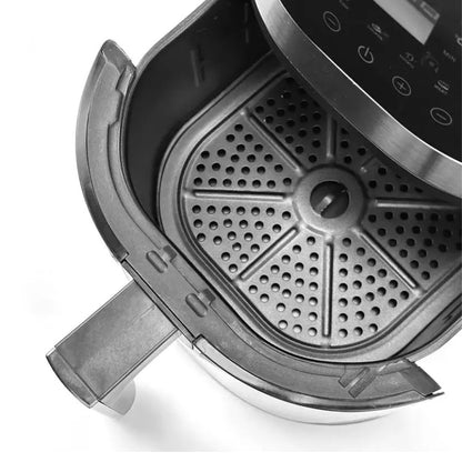 Аерофритюрниця 8л, 4200Вт, Rainberg RB-2268 / Сенсорна фритюрниця без олії / Мультипіч / Аерогриль