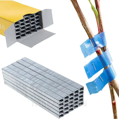 Степлер для підв'язування рослин + стрічка, Tapetool / Садовий степлер-тапенер для підв'язки винограду та овочів