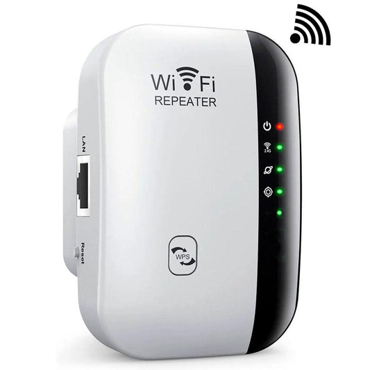 Підсилювач WiFi сигналу до 300 Мбіт/с, 2,4G, МТ02 / Бездротовий wifi репітер в розетку / Розширювач діапазону