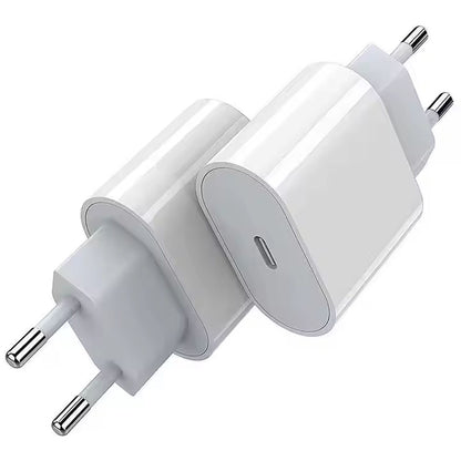 Мережевий зарядний пристрій 20W USB-C / Заряджання для телефону / Зарядний телефон / Блочок швидкої зарядки