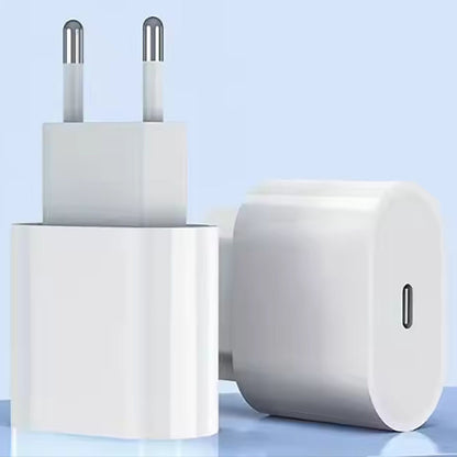Мережевий зарядний пристрій 20W USB-C / Заряджання для телефону / Зарядний телефон / Блочок швидкої зарядки