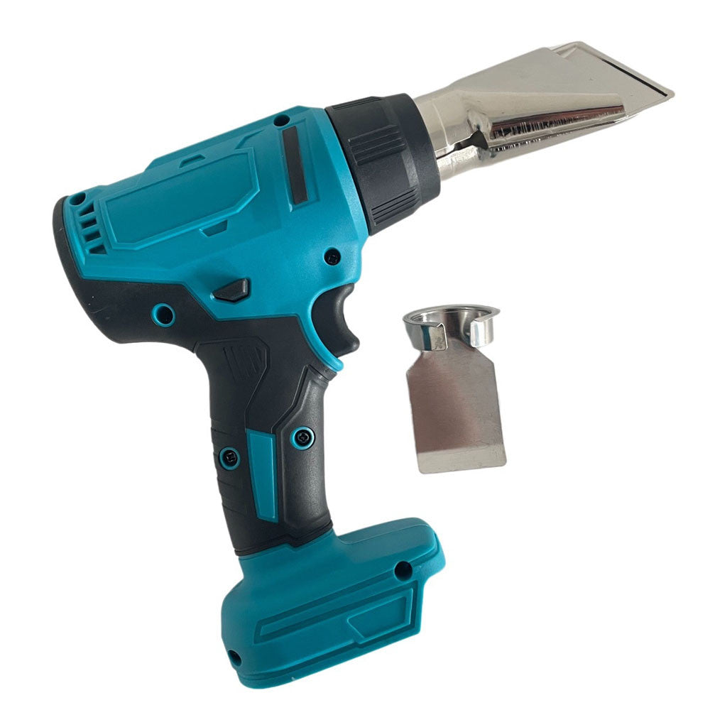 Акумуляторний будівельний фен в кейсі з 3 насадками та 2 АКБ 48В / Технічний фен / Фен промисловий / Термофен