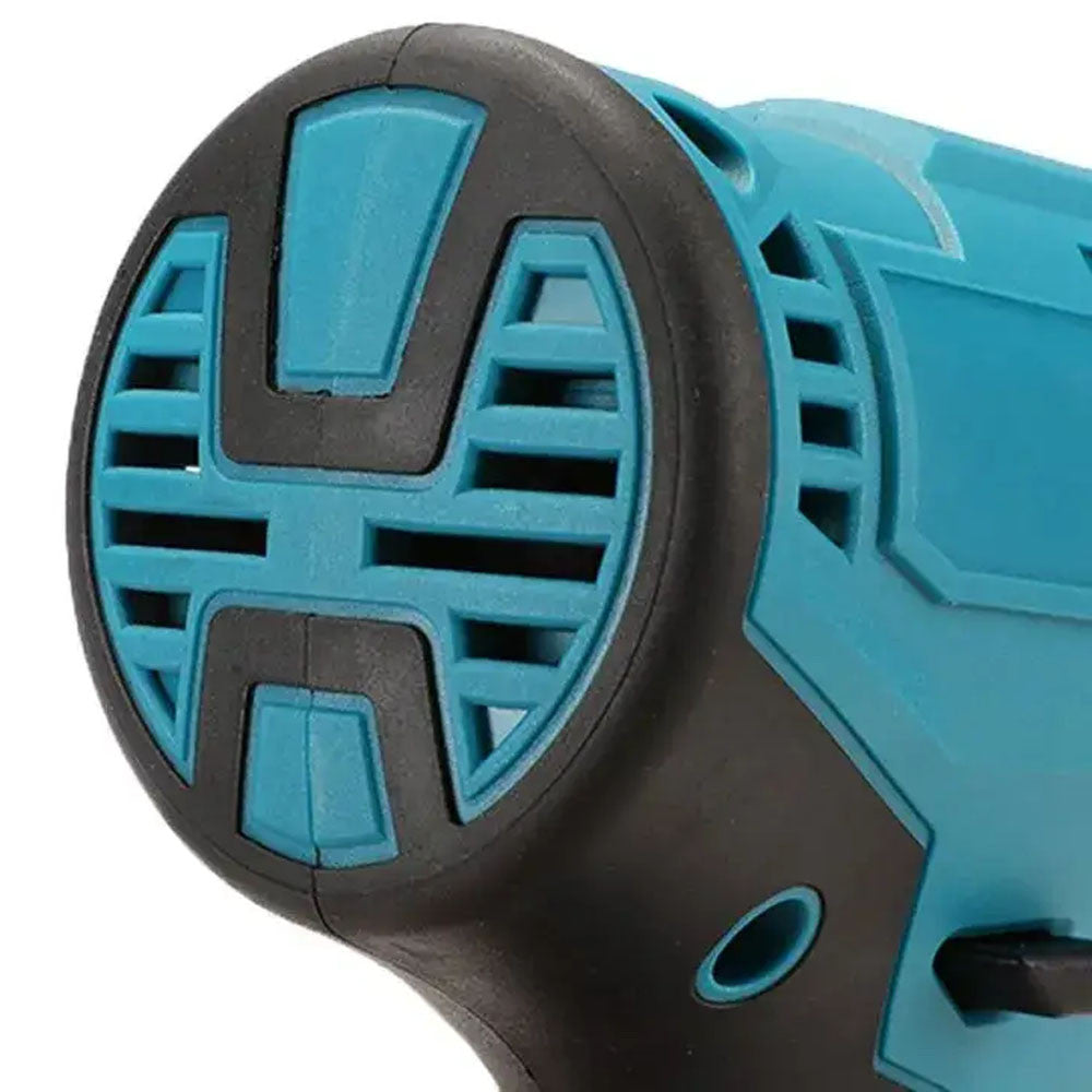 Акумуляторний будівельний фен в кейсі з 3 насадками та 2 АКБ 48В / Технічний фен / Фен промисловий / Термофен