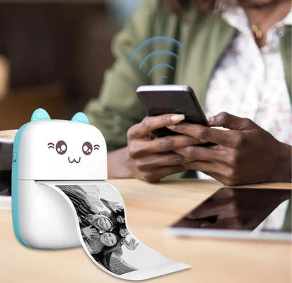 Термопапір для міні принтера 57х25мм, (довжина 5,85м) 1шт / Папір для термопринтера / Папір для міні принтера