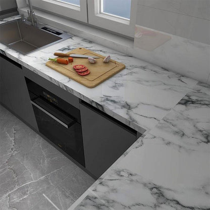 Самоклеюча плівка для кухні 5м х 60см, Мармур / Декоративна плівка для поверхонь / Кухонна плівка самоклейка