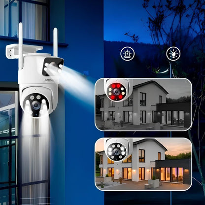 Бездротова поворотна WiFi камера SZSINOCAM TY-Q2 O-KAM Pro / Зовнішня камера відеоспостереження