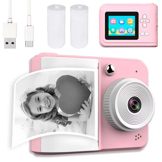 Фотоапарат моментального друку для дітей S7 + 3 рулони паперу / Фотоапарат термопринтер