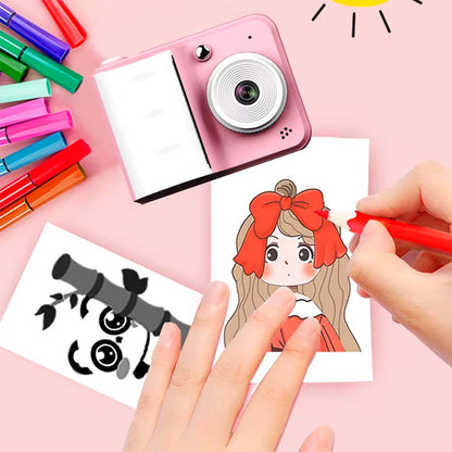 Фотоапарат моментального друку для дітей S7 + 3 рулони паперу / Фотоапарат термопринтер