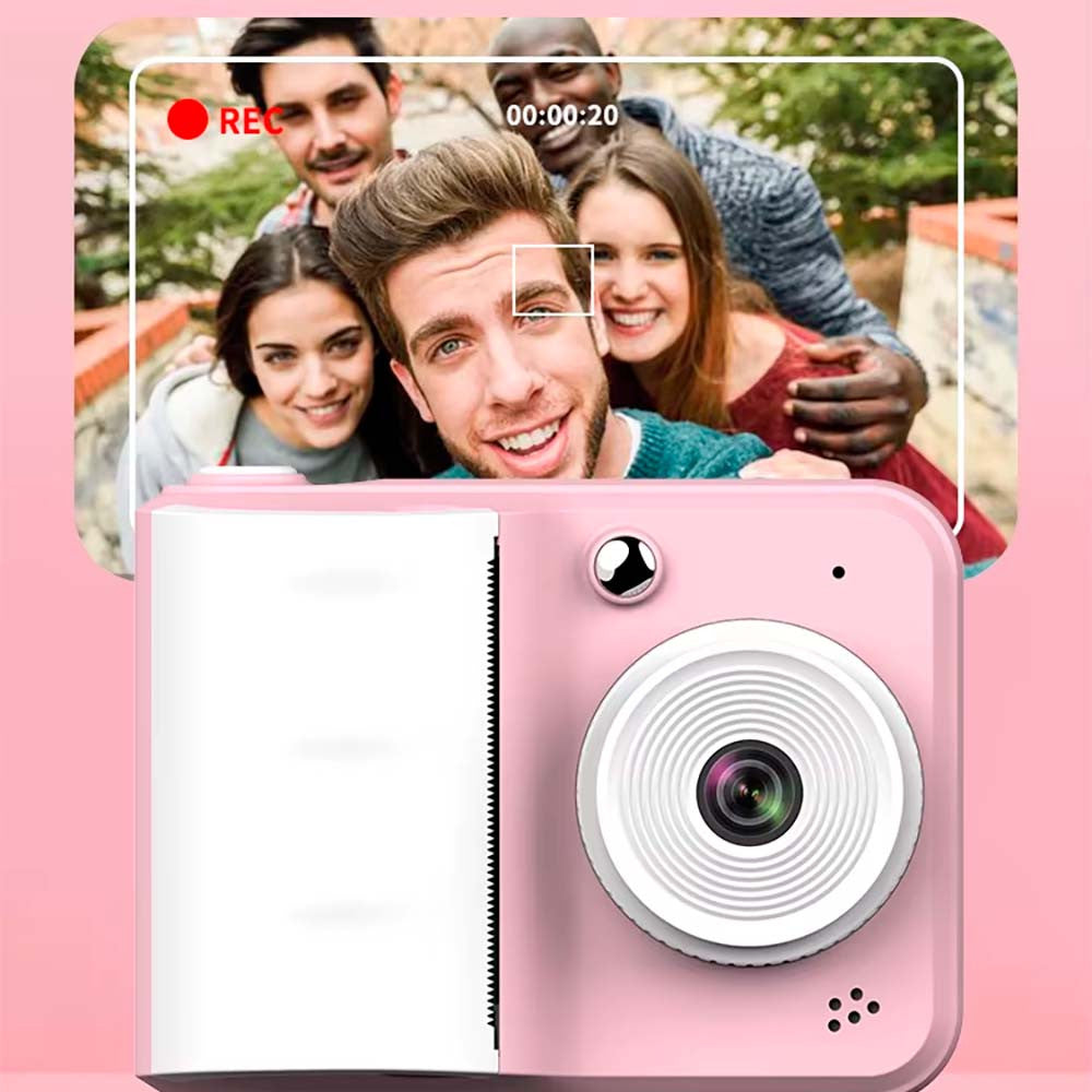 Фотоапарат моментального друку для дітей S7 + 3 рулони паперу / Фотоапарат термопринтер