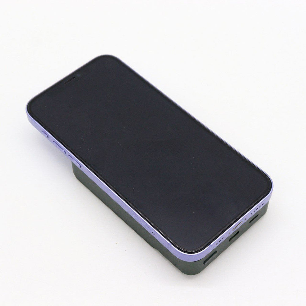 Повербанк бездротовий 20W, 10000 mAh, MagSafe, Зелений / Магнітний павербанк / УМБ / Портативний повер банк