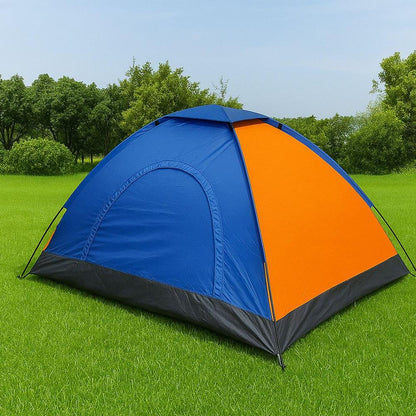 Намет 4-місний (200х200см) + чохол, Синій / Чотиримісний намет / Туристичний намет на 4 персони