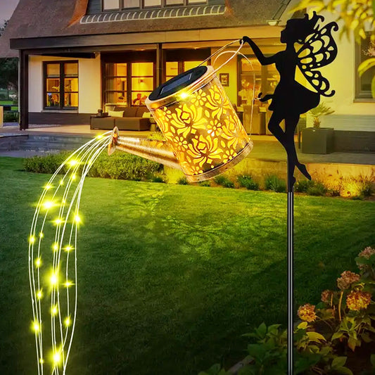 Садовий світильник на сонячній батареї 83см (1шт) Тепле світло / Ліхтар садовий / Сонячний світильник садовий