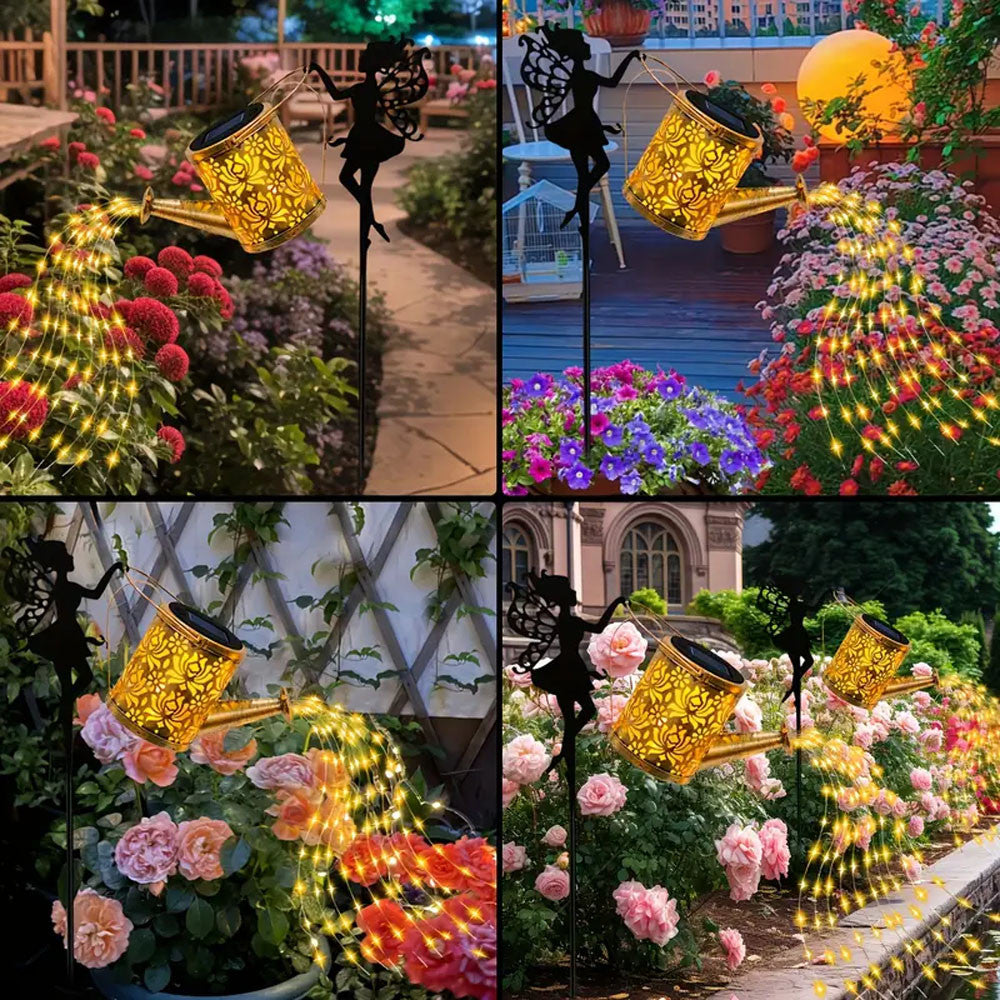 Садовий світильник на сонячній батареї 83см (1шт) Тепле світло / Ліхтар садовий / Сонячний світильник садовий