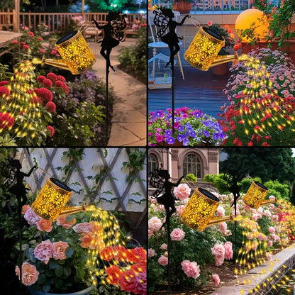 Садовий світильник на сонячній батареї 83см (1шт) Тепле світло / Ліхтар садовий / Сонячний світильник садовий