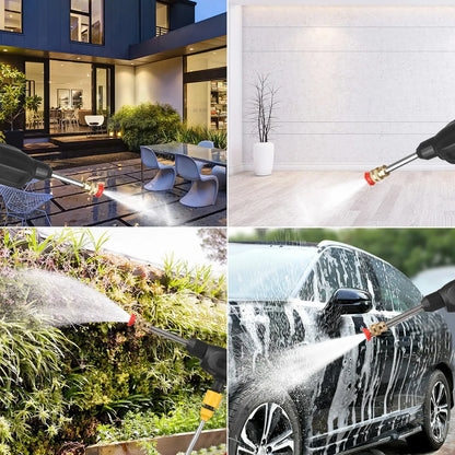 Акумуляторна мийка високого тиску 30V + акумулятор / Бездротовий розпилювач води / Міні мийка для авто
