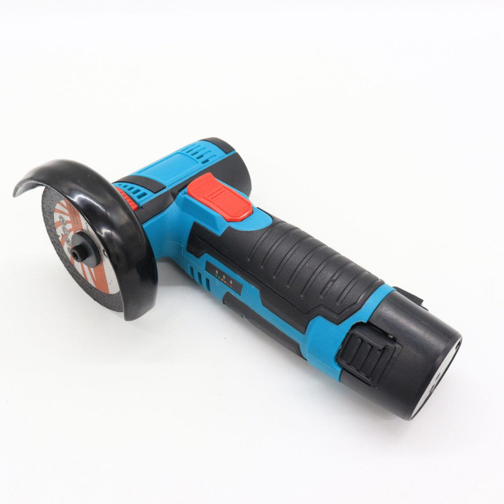 Акумуляторна болгарка, акумулятор 12V, диск 75мм / Електроболгарка / Міні болгарка на акумуляторі