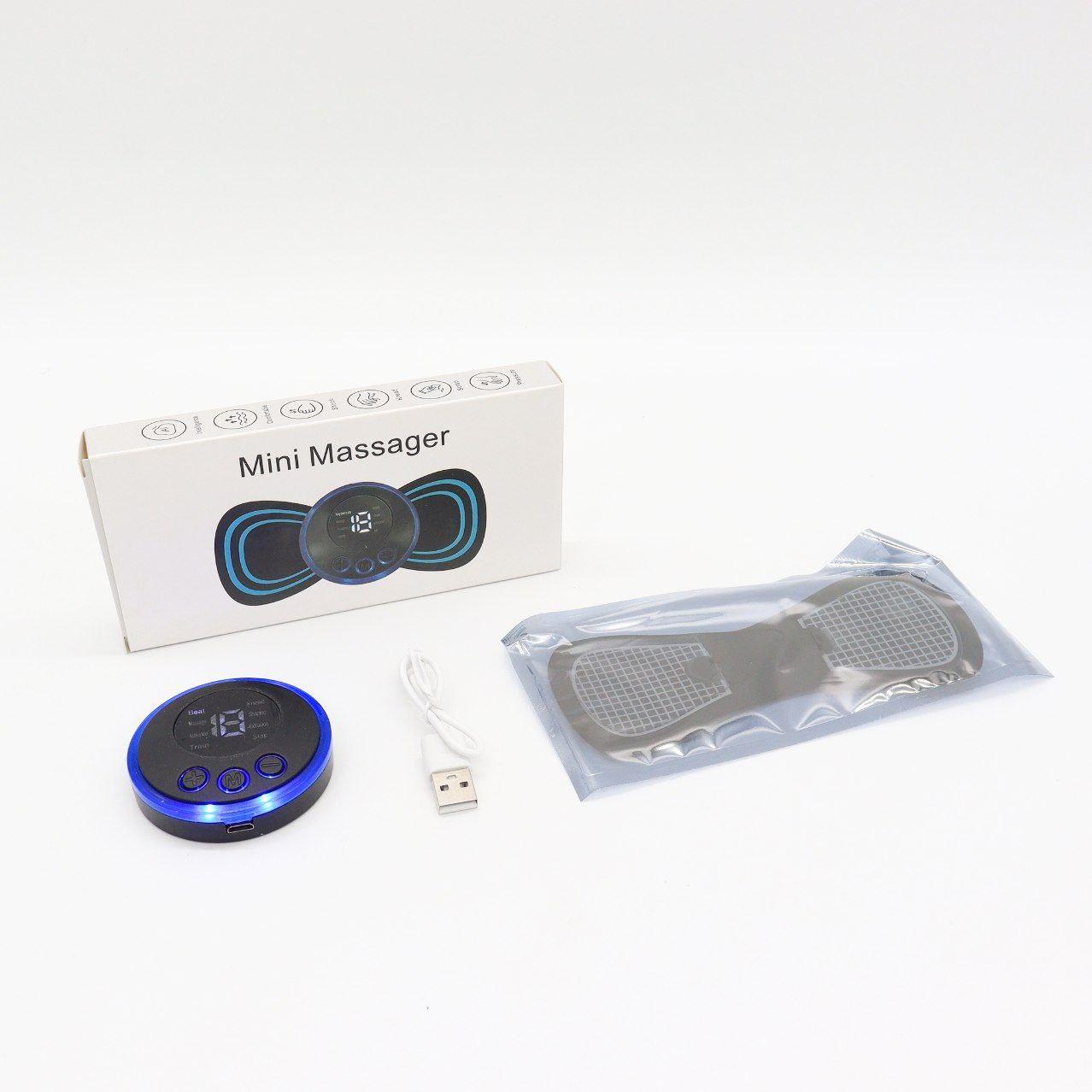 Роликовий масажер для спини та шиї Massager of Neck Kneading / Масажна накидка / Масажер роликовий