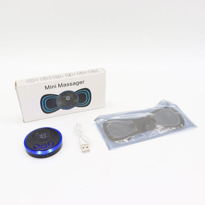 Роликовий масажер для спини та шиї Massager of Neck Kneading / Масажна накидка / Масажер роликовий