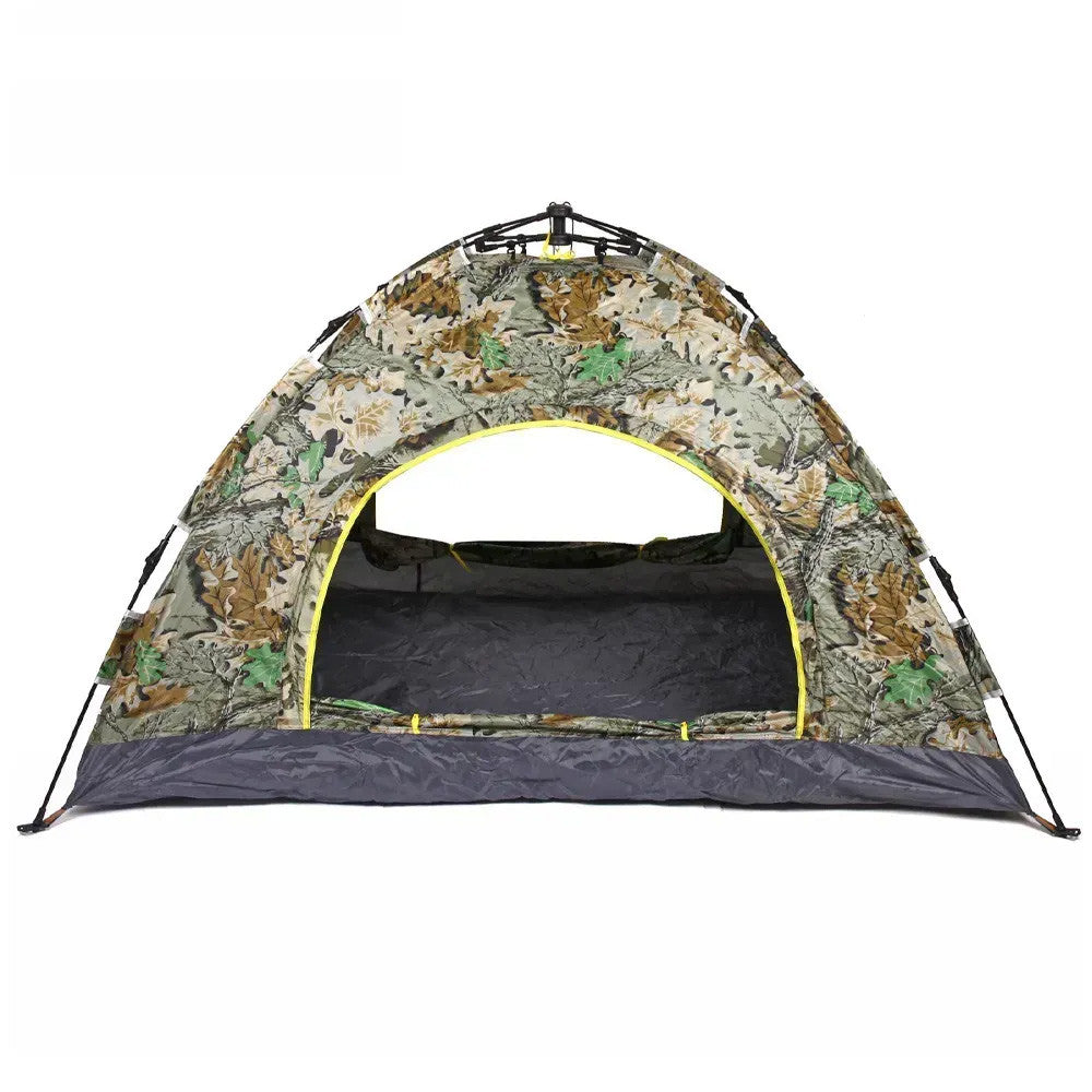 Намет автоматичний 2-х місний, 200х130 см, Камуфляж / Туристичний намет / Намет для кемпінгу