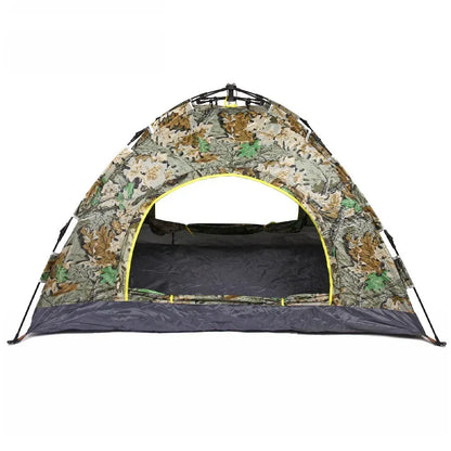 Намет автоматичний 2-х місний, 200х130 см, Камуфляж / Туристичний намет / Намет для кемпінгу