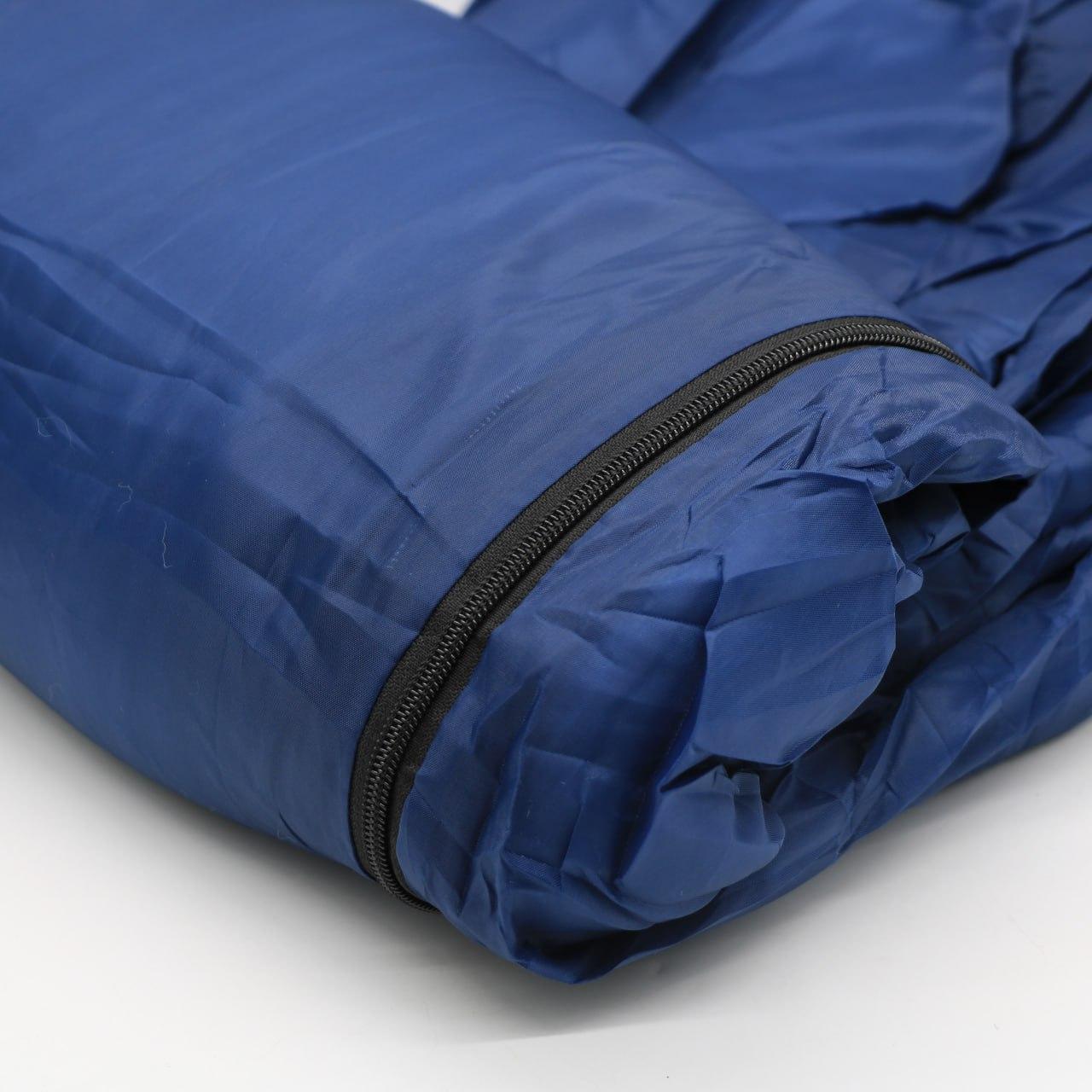 Спальний мішок до -15 °C, 210х72 см + чехол, Синій / Зимовий спальний мішок / Спальник / Зимовий спальник