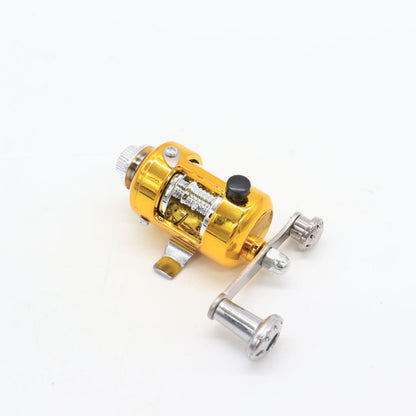 Вудка-ручка з котушкою EL-1220, Синій / Набір рибалки / Кишенькова міні вудка складана, телескопічна