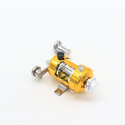 Вудка-ручка з котушкою EL-1220, Синій / Набір рибалки / Кишенькова міні вудка складана, телескопічна