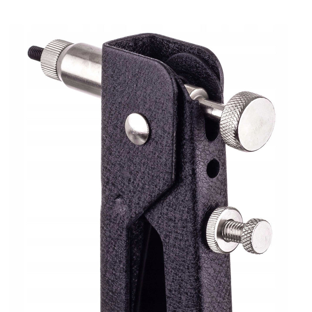 Заклепувальний пістолет + насадки 5шт, M3-M8 / Різьбовий заклепник ручний