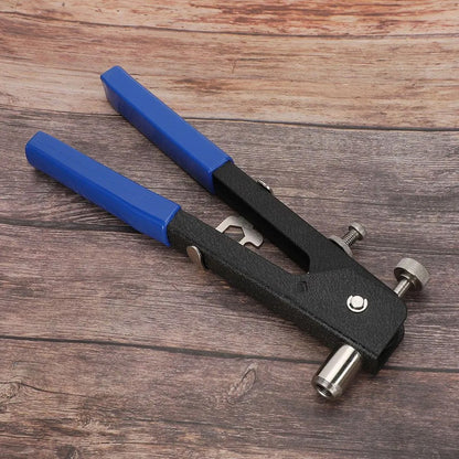 Заклепувальний пістолет + насадки 5шт, M3-M8 / Різьбовий заклепник ручний