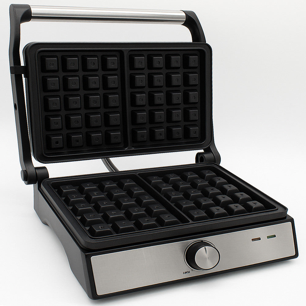 Електрогриль 2в1 SK-08092, 1500 Вт / Притискний електрогриль / Вафельниця електрична