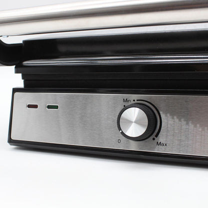 Електрогриль 2в1 SK-08092, 1500 Вт / Притискний електрогриль / Вафельниця електрична