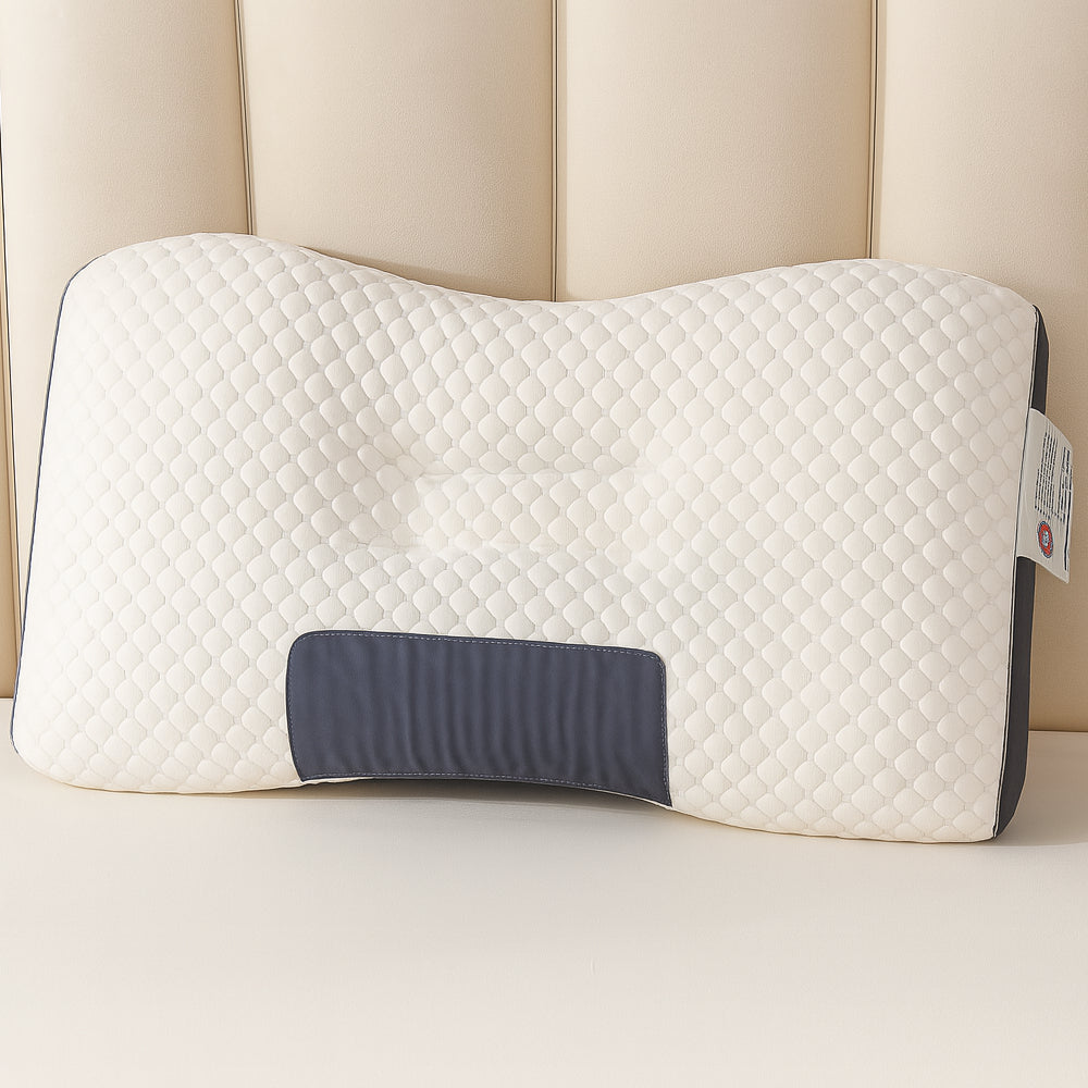 Ортопедична подушка для сну 70х40х10см / Анатомічна подушка під голову / Гіпоалергенна подушка для шиї