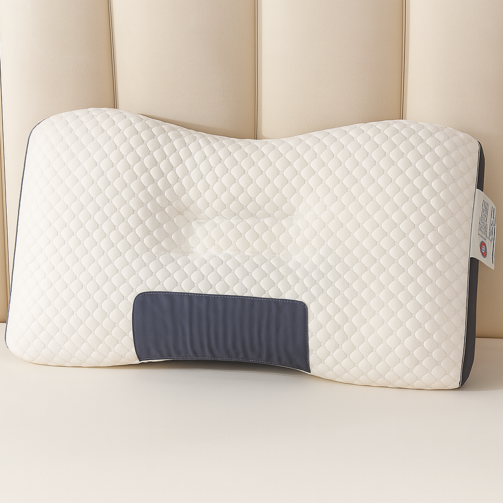 Ортопедична подушка для сну 70х40х10см / Анатомічна подушка під голову / Гіпоалергенна подушка для шиї