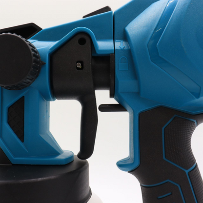 Краскопульт акумуляторний 800мл + 2 акумулятори 24В, JK-SG1 / Фарборозпилювач з регулюванням ширини