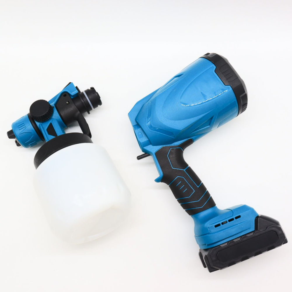 Краскопульт акумуляторний 800мл + 2 акумулятори 24В, JK-SG1 / Фарборозпилювач з регулюванням ширини