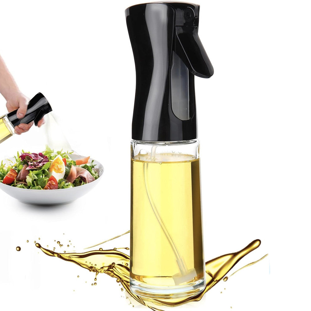 Розпилювач для олії 200 мл, MAG-595, Чорний / Дозатор для оливкової олії та оцту / Cпрей для олії