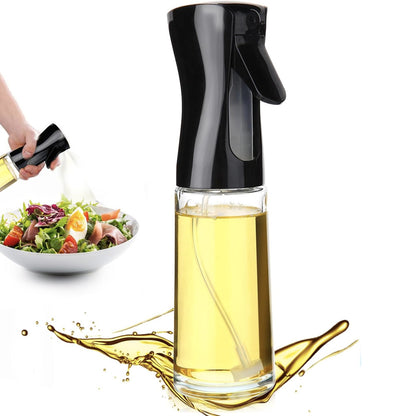 Розпилювач для олії 200 мл, MAG-595, Чорний / Дозатор для оливкової олії та оцту / Cпрей для олії