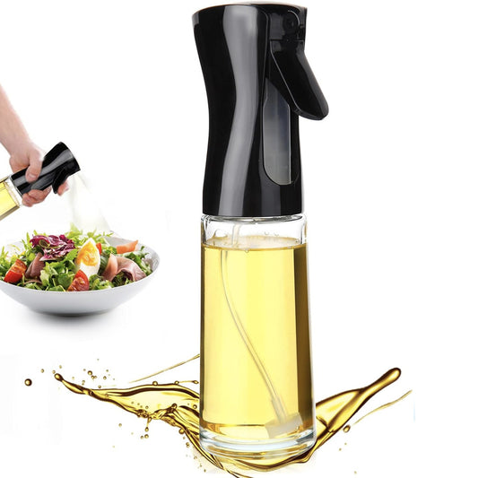 Розпилювач для олії 200 мл, MAG-595, Чорний / Дозатор для оливкової олії та оцту / Cпрей для олії