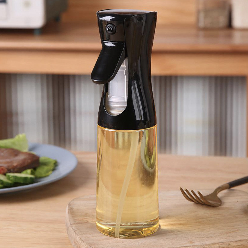 Розпилювач для олії 200 мл, MAG-595, Чорний / Дозатор для оливкової олії та оцту / Cпрей для олії