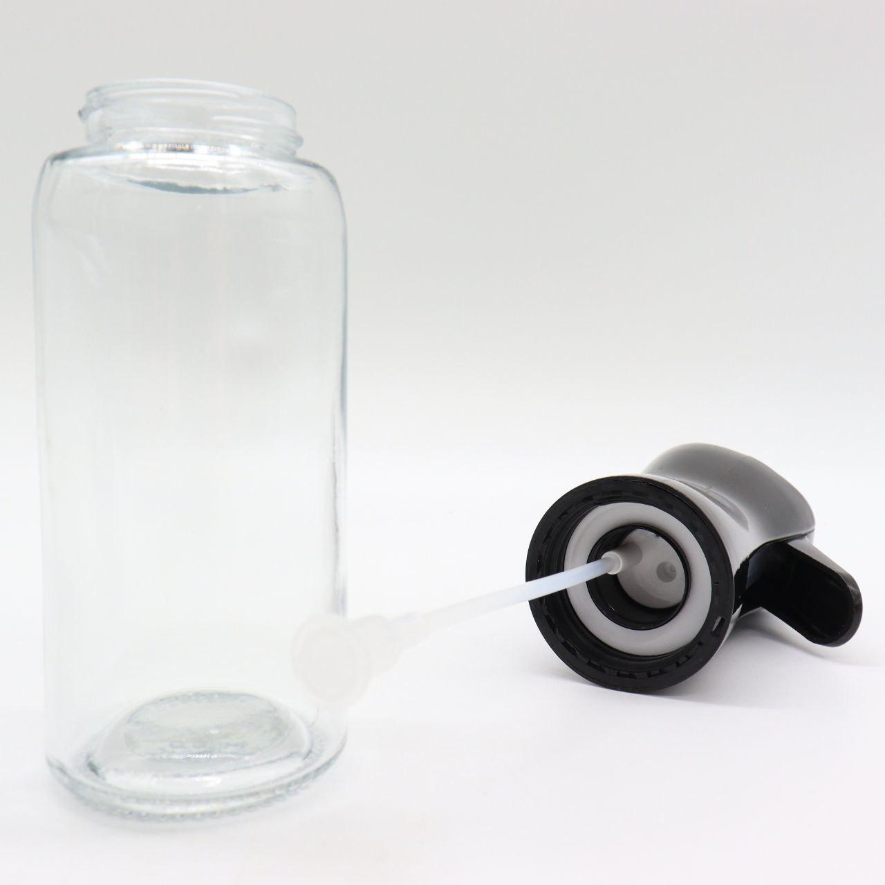 Розпилювач для олії 200 мл, MAG-595, Чорний / Дозатор для оливкової олії та оцту / Cпрей для олії