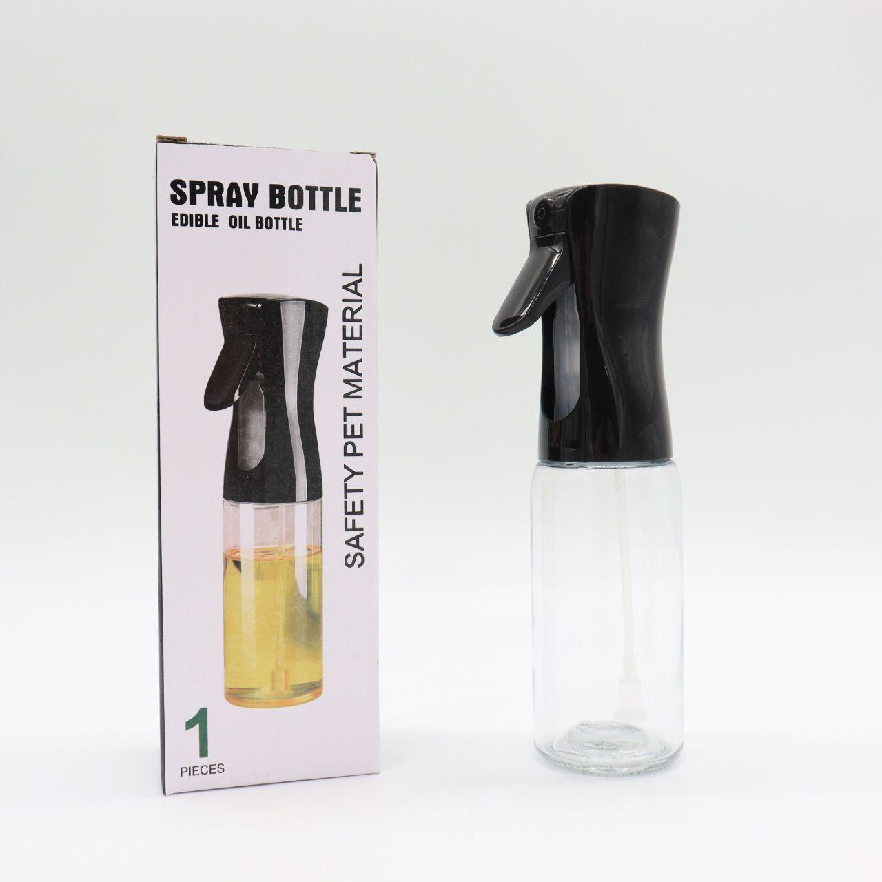 Розпилювач для олії 200 мл, MAG-595, Чорний / Дозатор для оливкової олії та оцту / Cпрей для олії